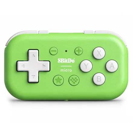 Controle 8BitDo Micro 80EL01 Sem Fio para Nintendo Switch / Android - Verde