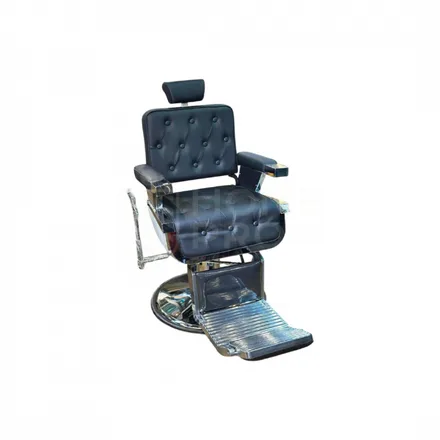 CADEIRA LMPRO 1012E PRETO C/BASE PRATA