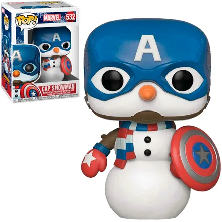 Funko Pop Marvel Cap Snowman 532