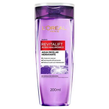 Micelar Oreal Revitalift Acido Hialuronico 200ml