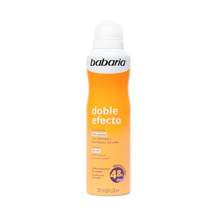 Desodorante Babaria Doble Efecto 200ml
