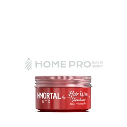 Cera Capilar Immortal Nyc Hair Wax Strawberry Shine Strong Hold 150ml
