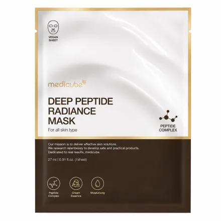 Mascara Facial Medicube Deep Peptide Radiance Mask 27ml