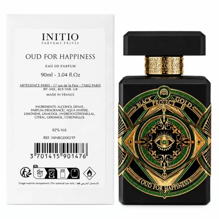 Perfume Initio Oud Happiness Eau Parfum Unissex Tester 90ml