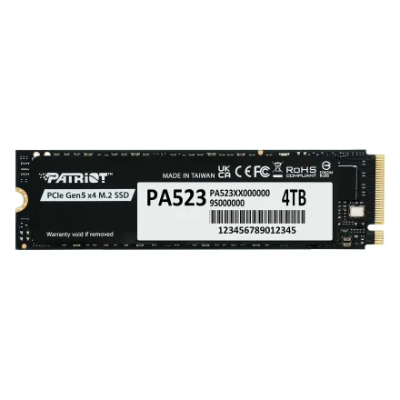 2 Patriot Pcie 5 4TB
