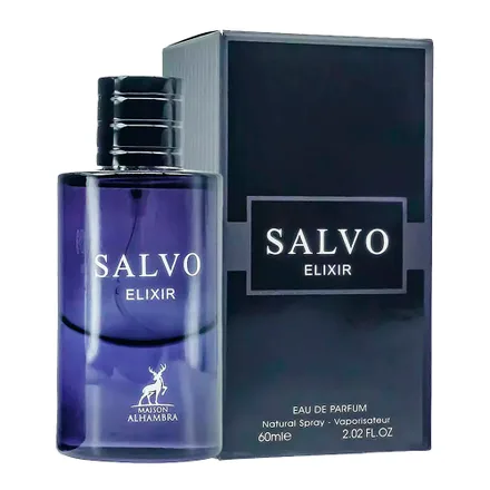 Perfume Maison Alhambra Salvo Elixir Edp Masculino 60ml
