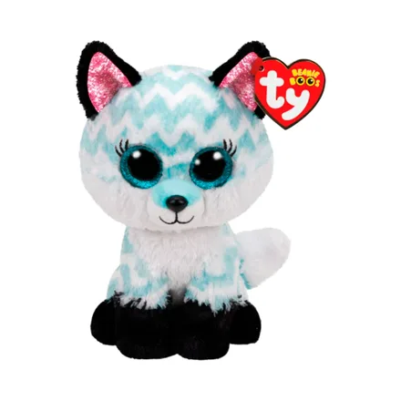 Peluche Atlas Lobo Aqua Ty Beanie 4916