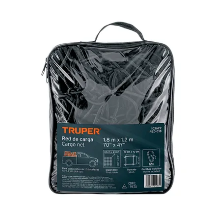 Red De Carga Truper Tr103622 1,80 X 1.20 Metros