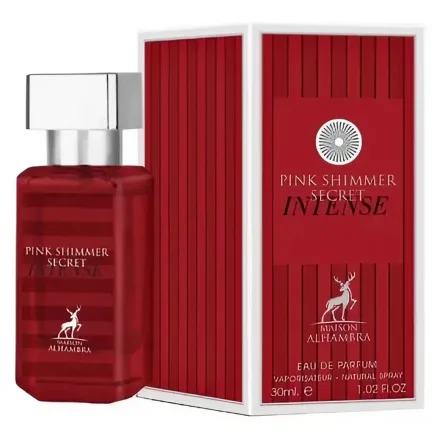 Perfume Maison Alhambra Pink Shimmer Secret Intense Eau Parfum Feminino 30ml