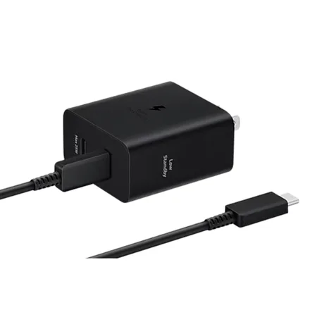 Cargador Samsung Tipo C EP-T5020XBEGCA Con Cable 50W - Black