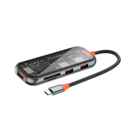 Adaptador Hub Wiwu Cyber 5 En 1