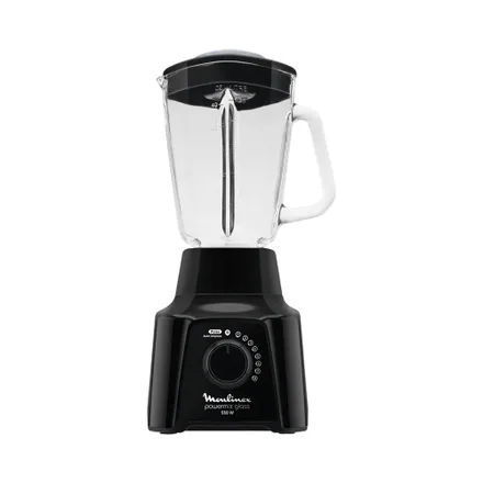Licuadora Moulinex Powermix Glass Ln289855 1.75 L 550 W 220 V Negro