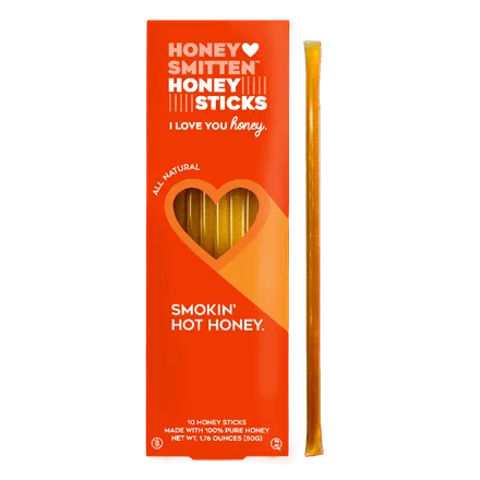 Honey Smitten Palitos Miel Smokin Hot 50g