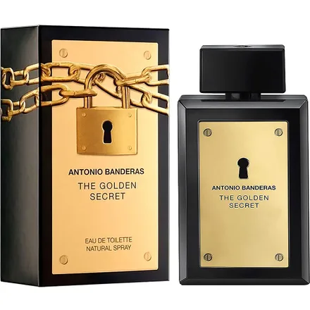 Perfume Antonio Banderas Golden Secret Eau Toilette Masculino 100ml