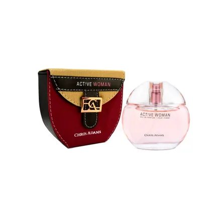 Perfume Feminino Chris Adams Active Woman Edp 80ml