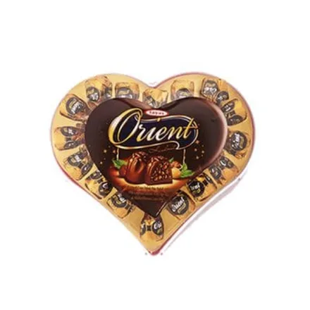 Bombom Tayas Orient Con Forma Corazon Abellanas 193g