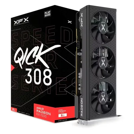 Placa Video Xfx Speedster Qick 308 Radeon Rx 7600 Gddr 6