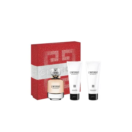 Interdit Givenchy Eau Parfum Plus Body Lotion Shower Gel 80ml
