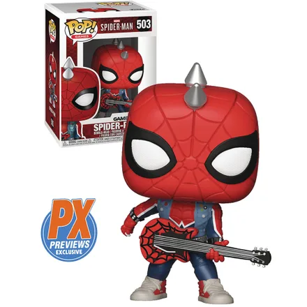 Funko Pop Marvel Spiderman Spider Punk 503