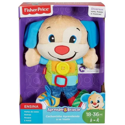 Juguete Fisher Price Rie Aprende Perrito Vistete Conmigo Fdv 64GB