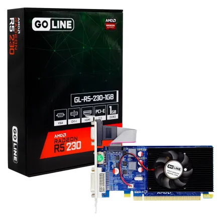 Placa Video Goline Radeon R5 230 Ddr 3 Gl 1 Ano