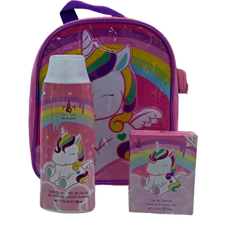 Perfume Eau My Unicorn Toilette Feminino Gel Banho 300ml 50ml