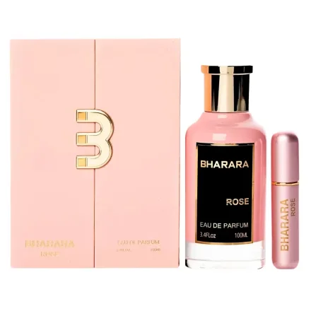 Perfume Bharara Rose Eau Parfum Feminino 100ml