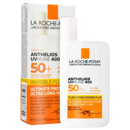 La Roche Posay Protector Solar Anthelios Invisible Spf 50 Plus 50ml