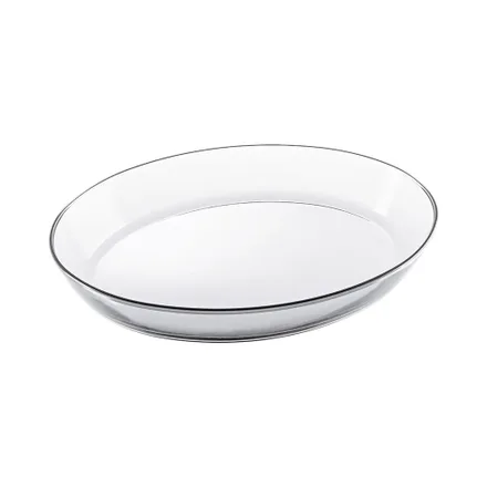 Asadera Oval Vidrio Marinex Gd 01 0