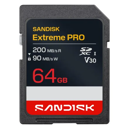 Cartao Sd Extreme Pro Sdsdxxu Gscin 064g 64GB