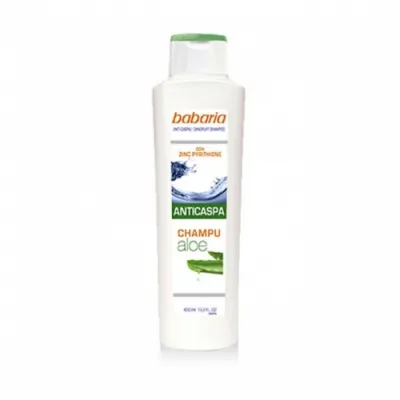 Babaria Shampoo Anticaspa Con Zinc Pyrithione Aloe Vera 400ml