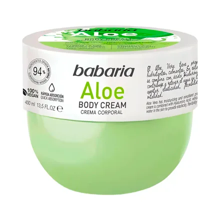 Crema Corporal Babaria Aloe 400ml