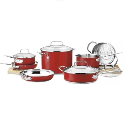Jogo Panelas Cuisinart Css 11MR Inox 11