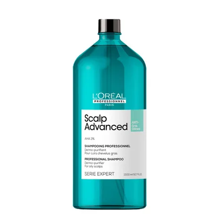Oreal Scalp Advanced Cleanser Shampo Verde 1500ml
