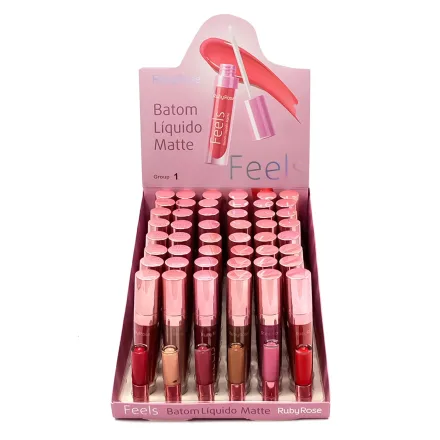Batom Liquido Matte Ruby Feels Hb 8226 48
