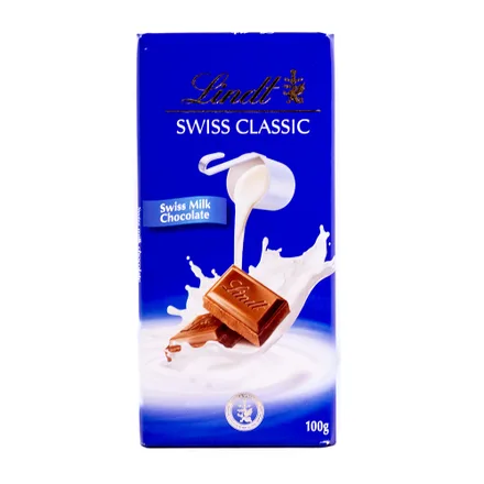 Chocolate Lindt Swiss Classic Milk 100g
