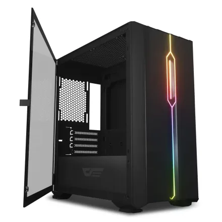Gabinete Gamer Darkflash Dlm 23 Mid Tower Danificada