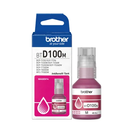 Tinta Para Impresora Brother Btd100 M Magenta