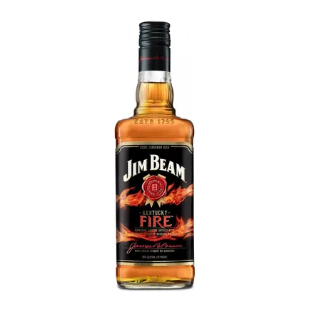 Whisky Jim Beam Fire Bourbon 1 Litro