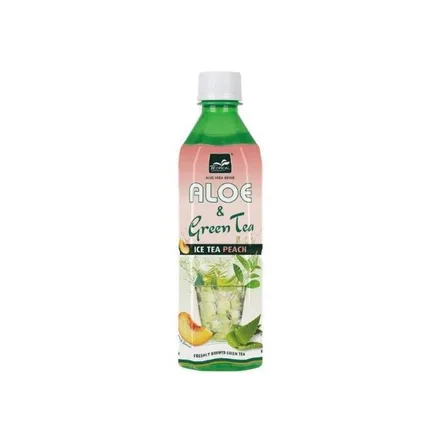 Jugo Aloe Vera Green Tea Peach 500ml