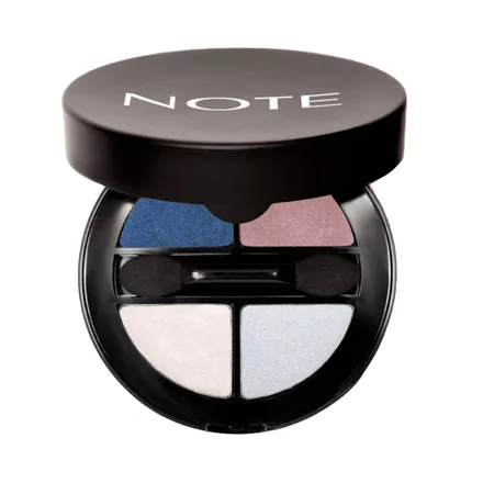 Paleta Sombras Note Luminous Silk Quattro 06 6 Gr