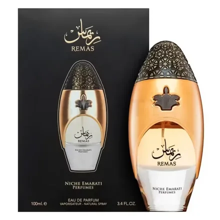 Perfume Lattafa Niche Emarati Remas Eau Parfum Unissex 100ml
