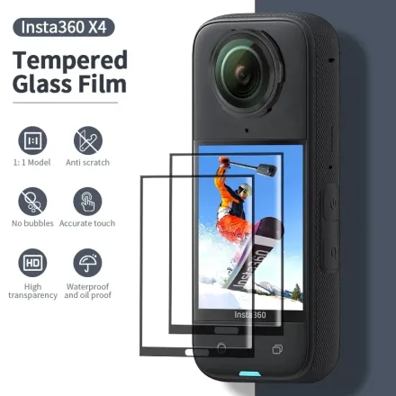 Telesin Pelicula Vidrio S6 Flm 04 Tis Pantalla Camara X4