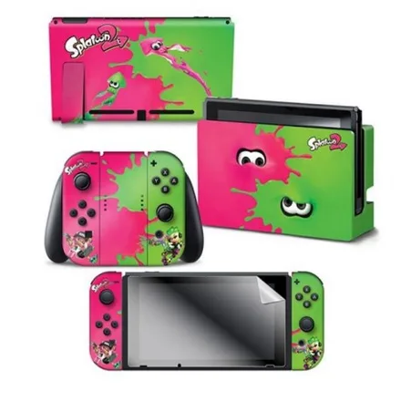 Adesivo Nintendo Switch Splatoon 2 Vs 3 Adesivos