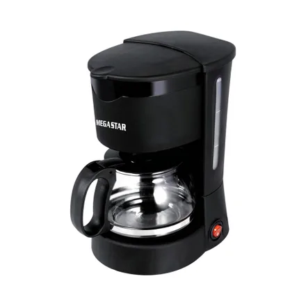 Cafetera Filtro Mega Star Negro 750ml