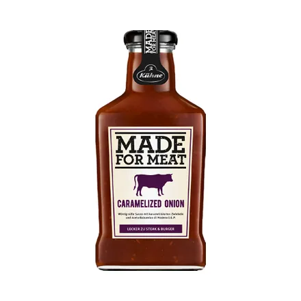 Salsa Kuhne Made Meat Caramelized Onion 375ml