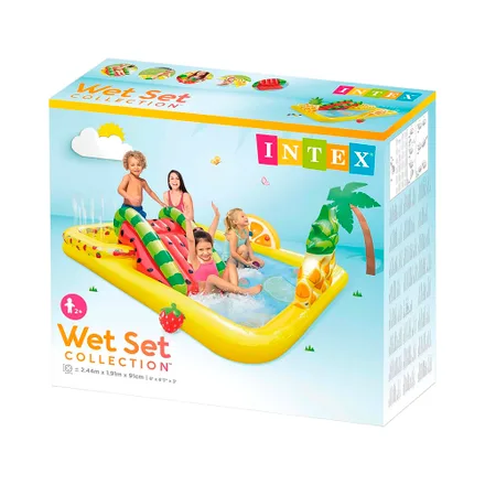 Centro De Juego Inflable Intex 57158 Fun Fruits