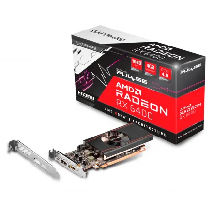 Placa Video Pulse Radeon Rx 6400 Gddr 6 01 20g
