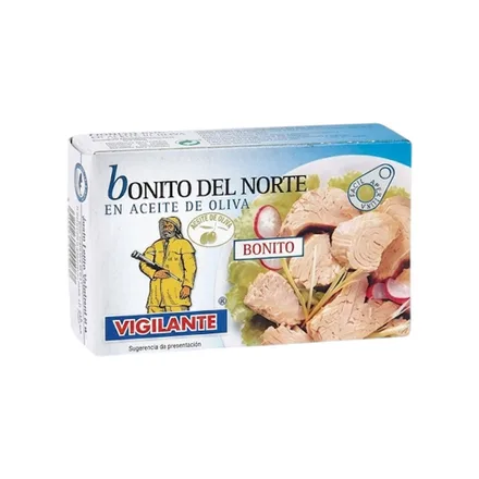 Lomos Atun Vigilante Bonito Del Norte 115g