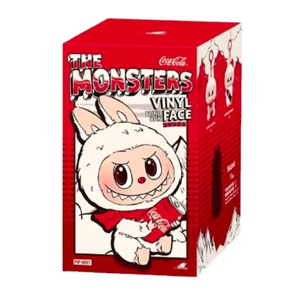 Peluche Pop Mart Labubu The Monsters Coca Cola - (Caja Fea)